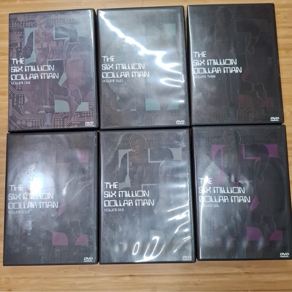 The Six Million Dollar Man: the Complete Series (DVD) Volume 1-6